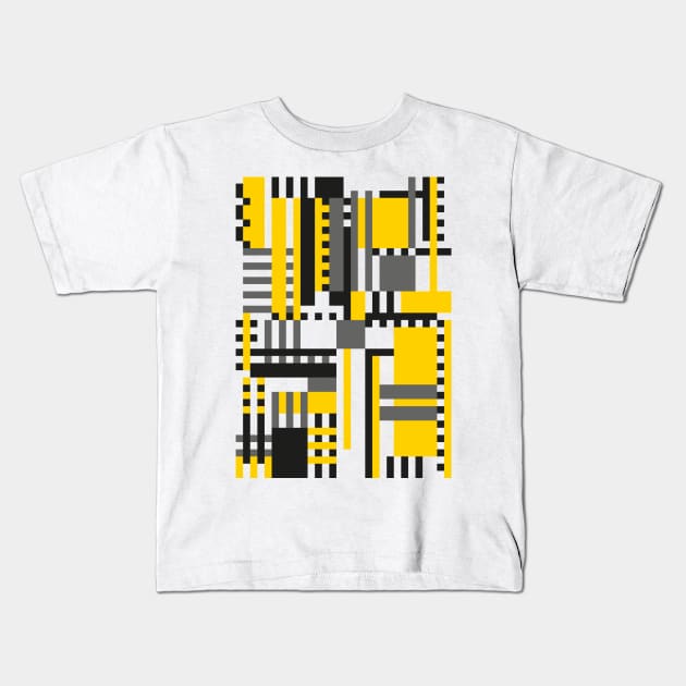 Abstract#107 Kids T-Shirt by process22